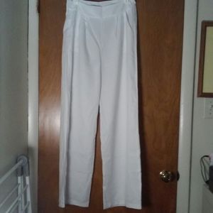 Youboya White Linen Pants size XL
